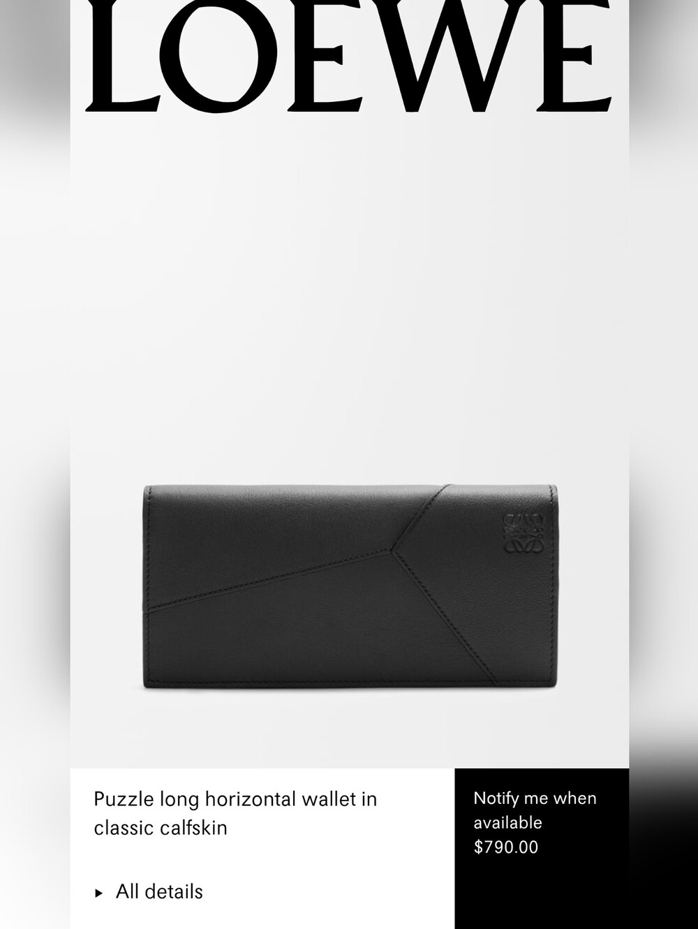 🖤 Loewe Brazza 🖤 - Picture 8 of 9